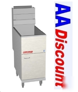 Magikitchâ€™n gas deep fat 40 lb floor fryer model MK42S
