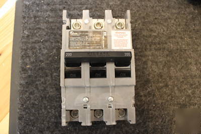 New milbank 200 amp 200A 3 pole circuit breaker ad-8665