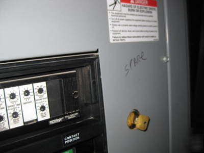 Square d se sef breaker panel 4000 amp a 4W ground