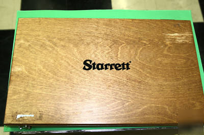 Starrett 200-225 mm micrometer in original wood case