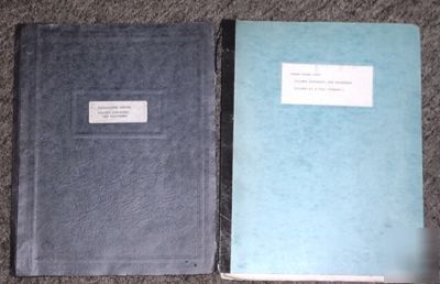 2 pcs vollmer dornhan automatic saw sharpener manuals