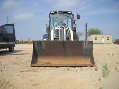 2007 terex TX760B 4X4 loader backhoe - extendahoe - 4X4