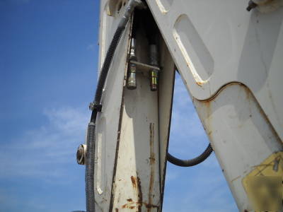 2007 terex TX760B 4X4 loader backhoe - extendahoe - 4X4