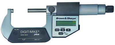 Brown & sharpe digit-mike plus outside micrometer