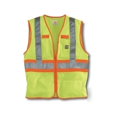 Carhartt V21 brite lime safety vest ansi 2 level 2 2XL