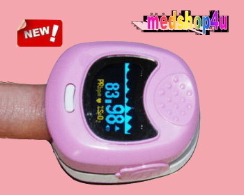 Cute pediatric/childrens fingertip pulse oximeter SPO2
