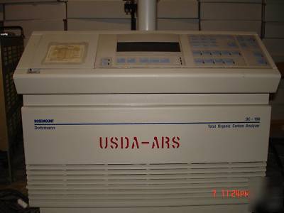 Dohrmann/rosemount dc-190 total organic carbon analyzer