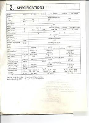 Kubota diesel generator 17KV