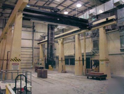 Large 5 axis gantry mill 50 'x x 18' y x 10 'z 