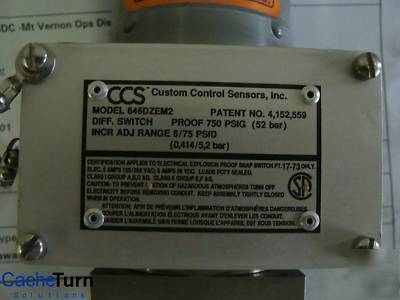 New custom control sensors 646DZEM2 