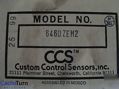 New custom control sensors 646DZEM2 