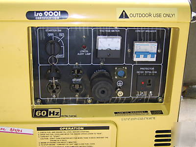 New kipor KDE7600T industrial generator electric