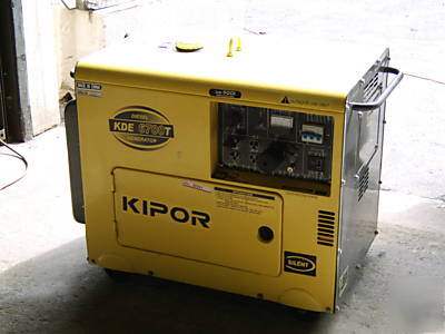 New kipor KDE7600T industrial generator electric