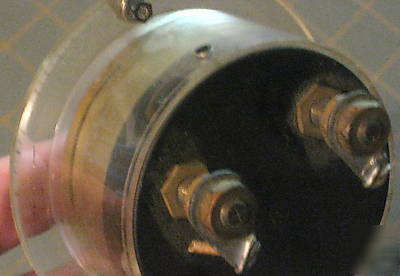 Western electric we AA2M milliamperes clear panel meter