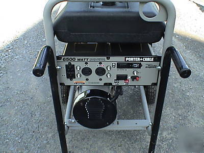 13HP honda gas power 6500 watt generator porter cable