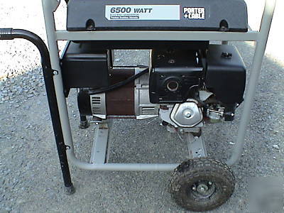 13HP honda gas power 6500 watt generator porter cable