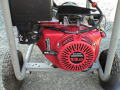 13HP honda gas power 6500 watt generator porter cable