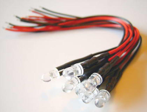 20X12V pre wired 5MM rgb flash led for bike,car,boat,pc