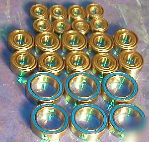 24 rc sealed ball bearing set hpi nitro RS4 racer rs-4