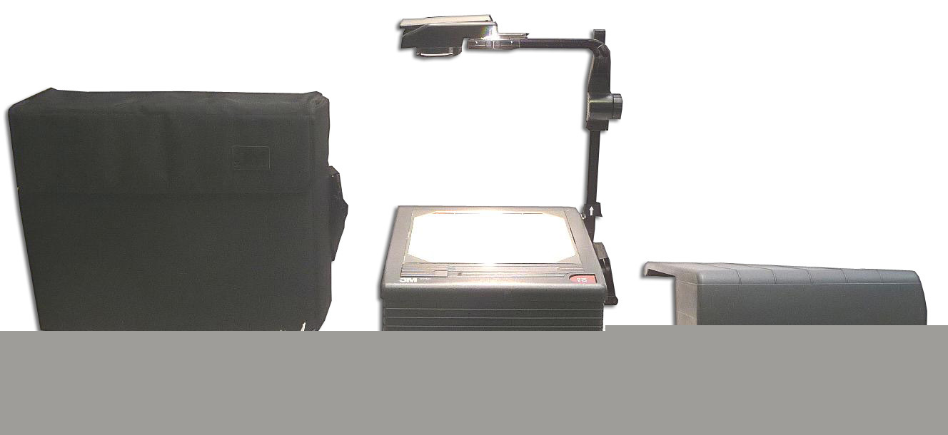 3M 9750 9000AGP dual bulb portable overhead projector
