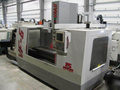 7372 haas vf-6 cnc vertical machining center 1997