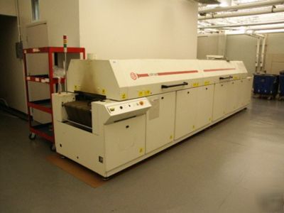Btu continuous conveyor belt oven curing solder reflow