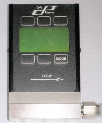 Cole-parmer 16 bit precision gas, mass flow meter 