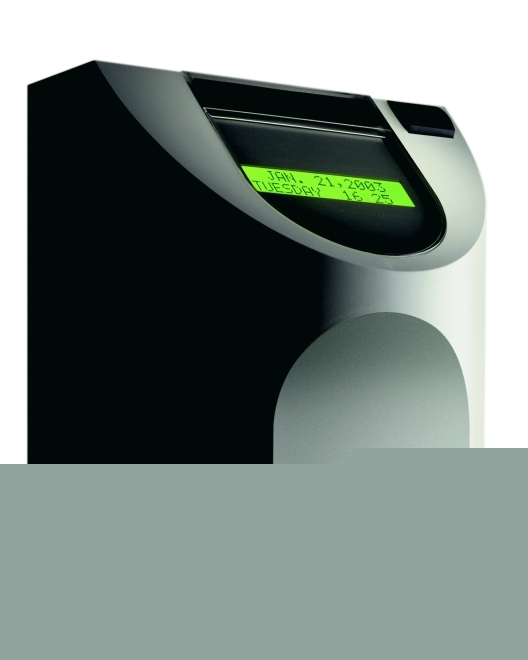 Computerized time clock isgus perfect 2040