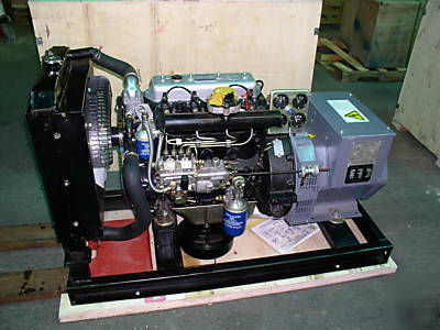 Diesel generator,12KW stamford style 1 phase brushless 