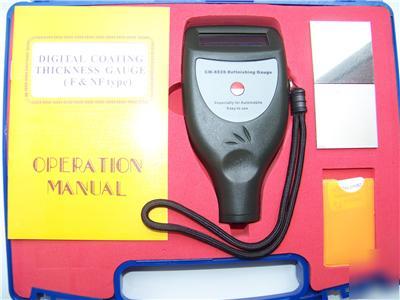 Digital coating paint thickness refinishing gauge f&nf