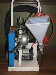 Drywall - spray texture ( popcorn ) machine