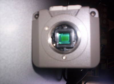 Hitachi kp-D51U microscope ccd camera w/2 olympus cou