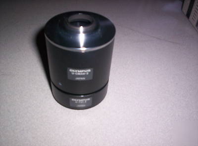 Hitachi kp-D51U microscope ccd camera w/2 olympus cou