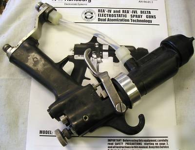 Itw ransburg rea-iv electrostatic spray gun ( refurb)
