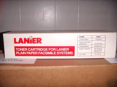 Lanier toner cartridge tn-38 plain paper facsimile 