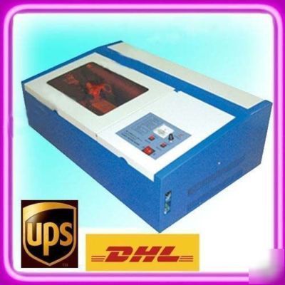 New CO2 laser engraving cutting machine engraver/40W/ 