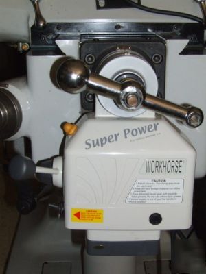New bridgeport variable speed j-head on meehanite base