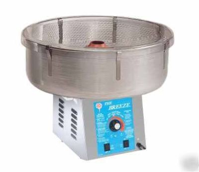 New gold medal breeze cotton candy machine +alumin bowl
