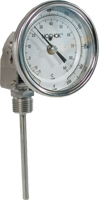 Noshok 0-250 f/c sl instrument type bimetal thermometer