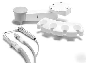 Swing mount assistant's package for dental operatories