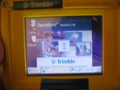 Trimble tsce data collector survey gps rtk satilite 