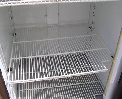 True gdm-26 1 swing door merchandiser cooler display 