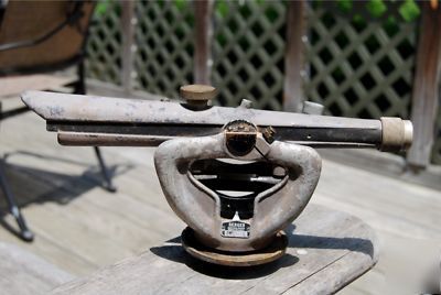 Vintage berger surveyors' transit level theodolite