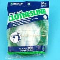 Wellington-cordage #5 5/32X50 wire cable clthslne