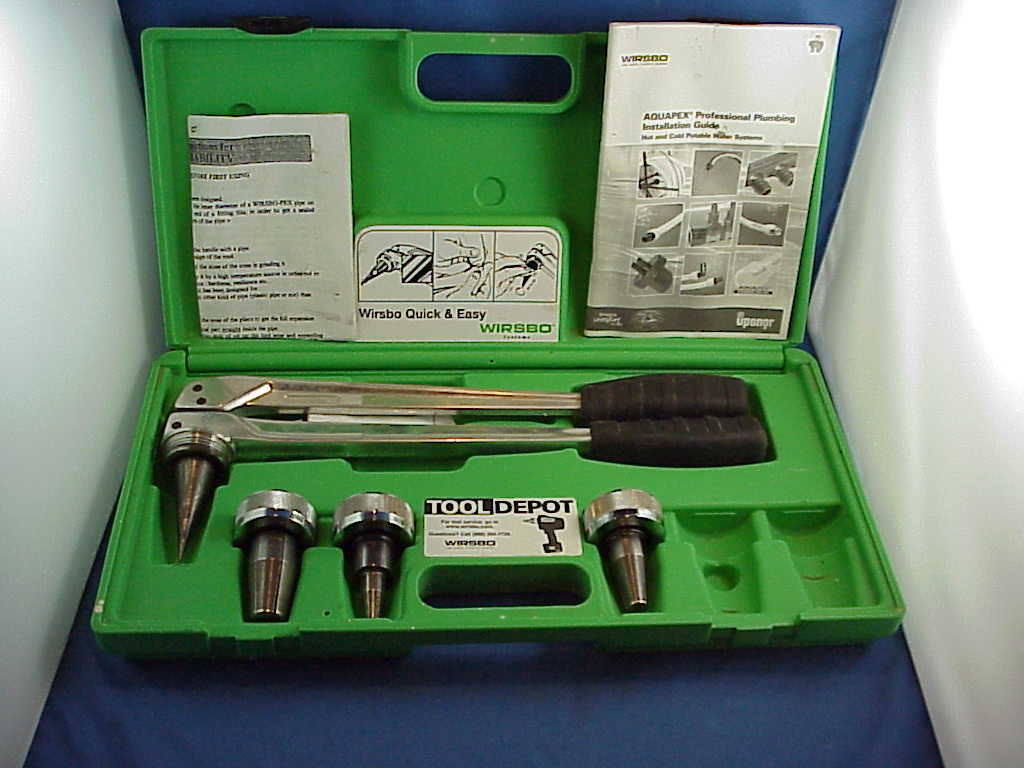 Wirsbo tubing pipe expander pex tubbing tool kit