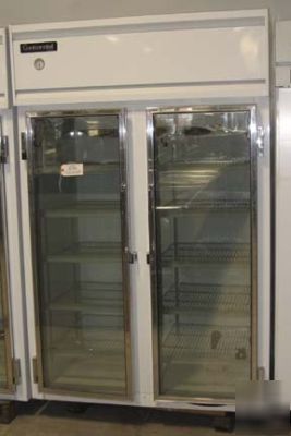  continental 2D glass reach-in flash ice cream freezer