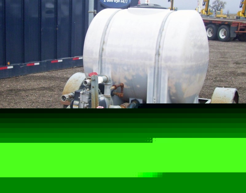 Water trailer gas pump storage tank portable tow camp