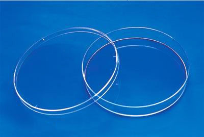 New 100 x 15MM petri dish, ps, sterile, 25/bag, 500/cs