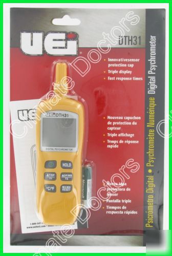 New uei DTH31 digital sling psychrometer 