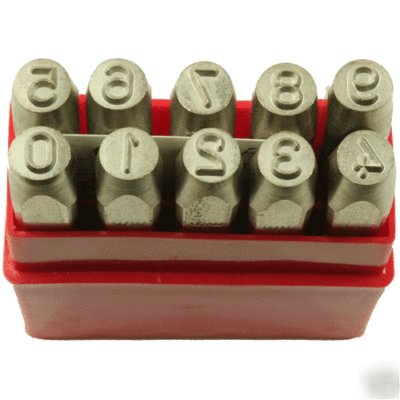 Pryor number punch set 3MM (1/8